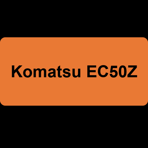 Komatsu EC50Z